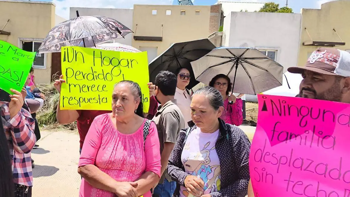 manifestacion desplazados