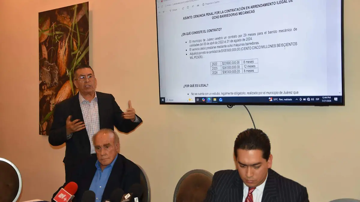 Exalcaldes de Juárez  Gustavo Elizondo y Ramón Galindo (4)