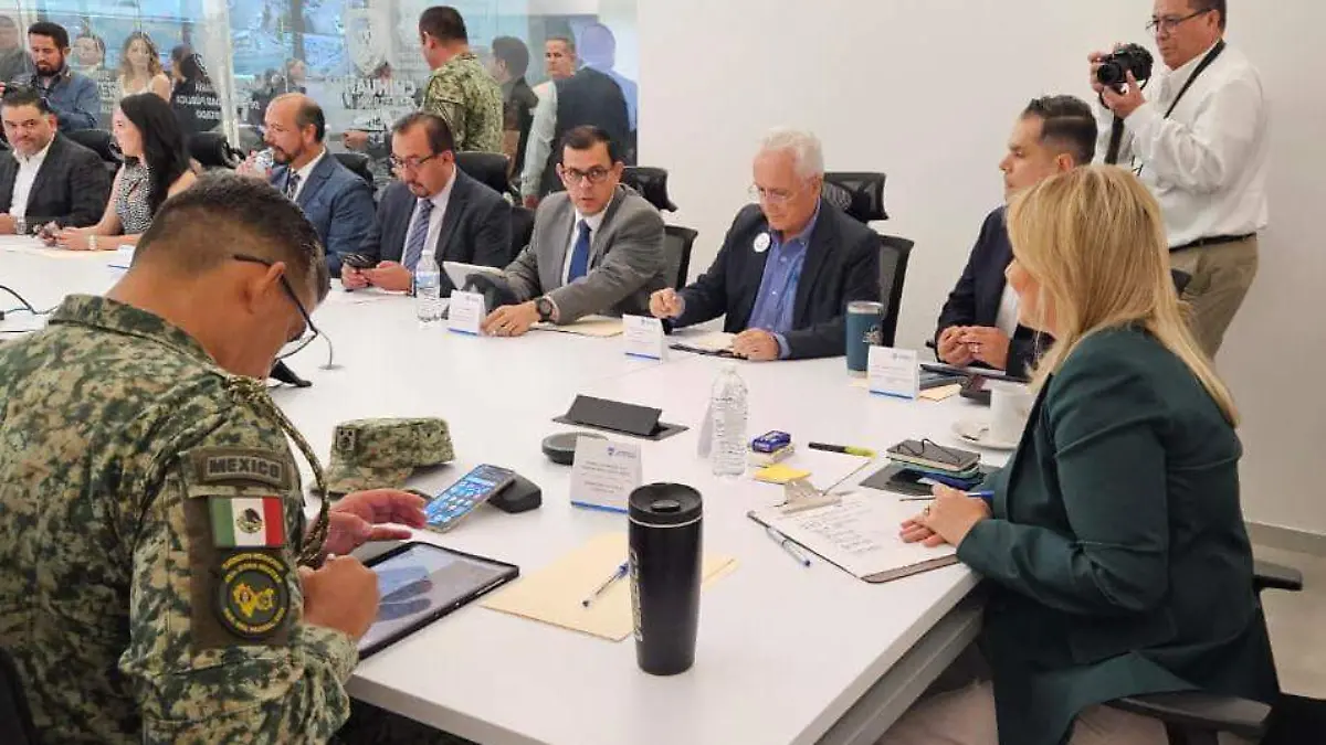 mesa de seguridad