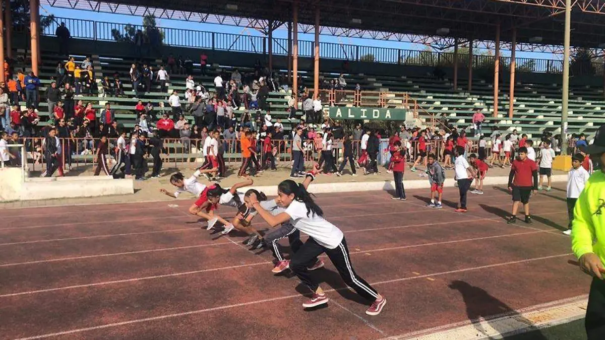 prueba de atletismo condeba
