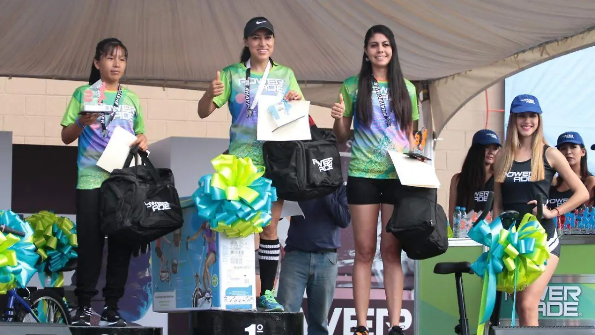 ganadoras de la carrera