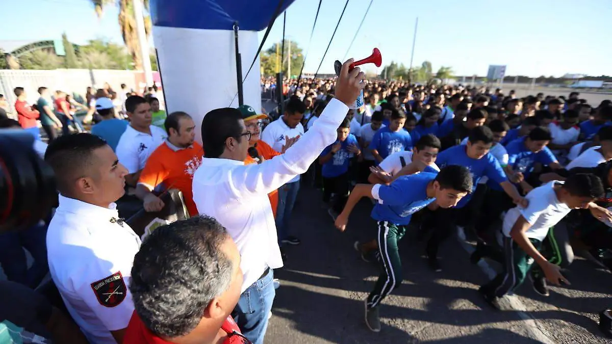 carrera de novatos