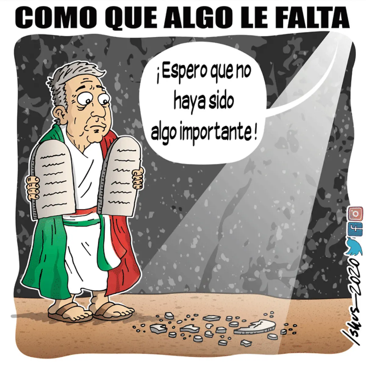 Como que algo le falta