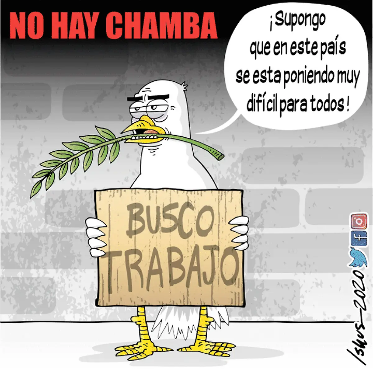 No hay chamba