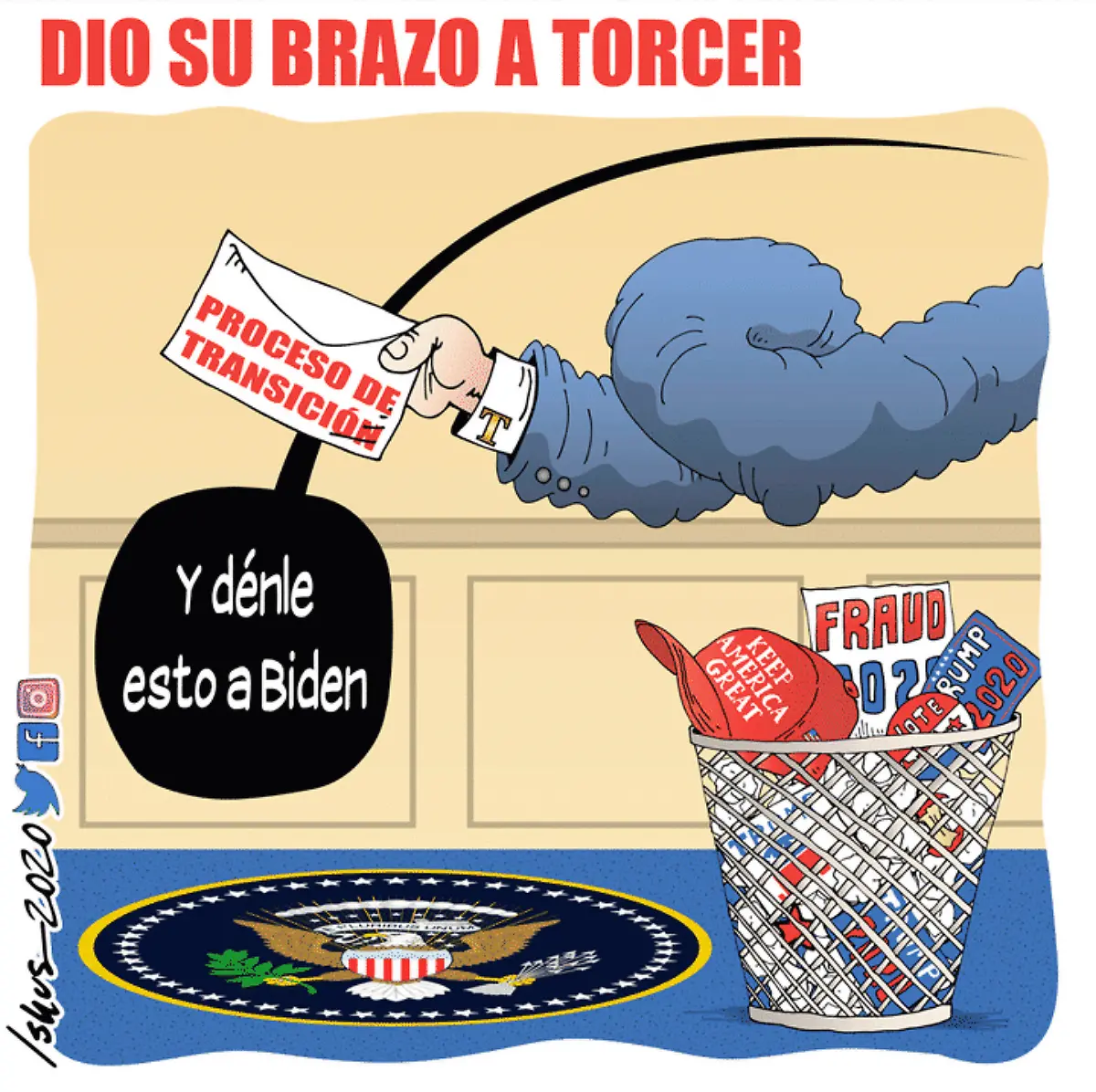 Dio su brazo a torcer