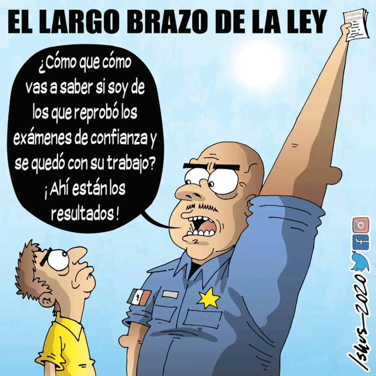 El largo brazo de la ley
