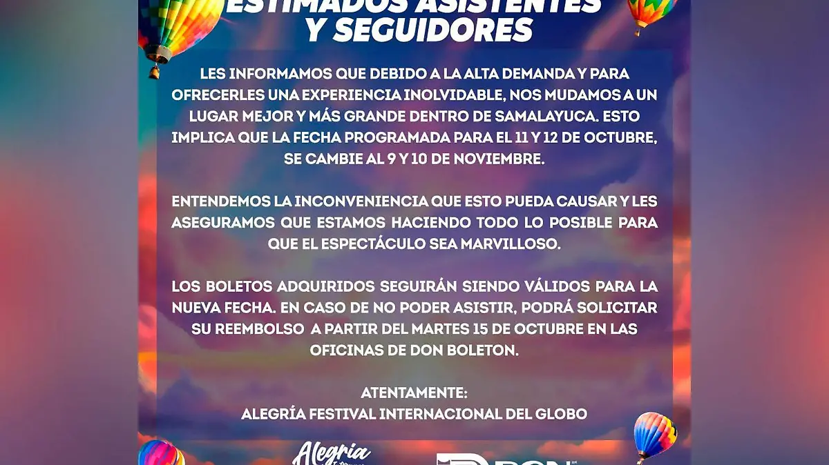 festival del globo en Ciudad Juárez