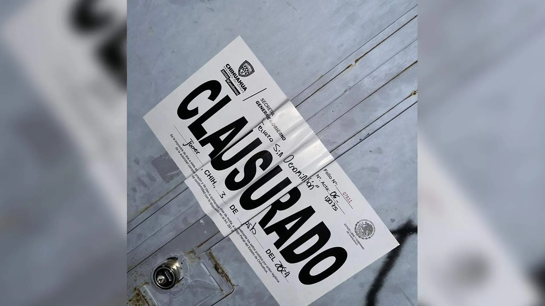 clausurado