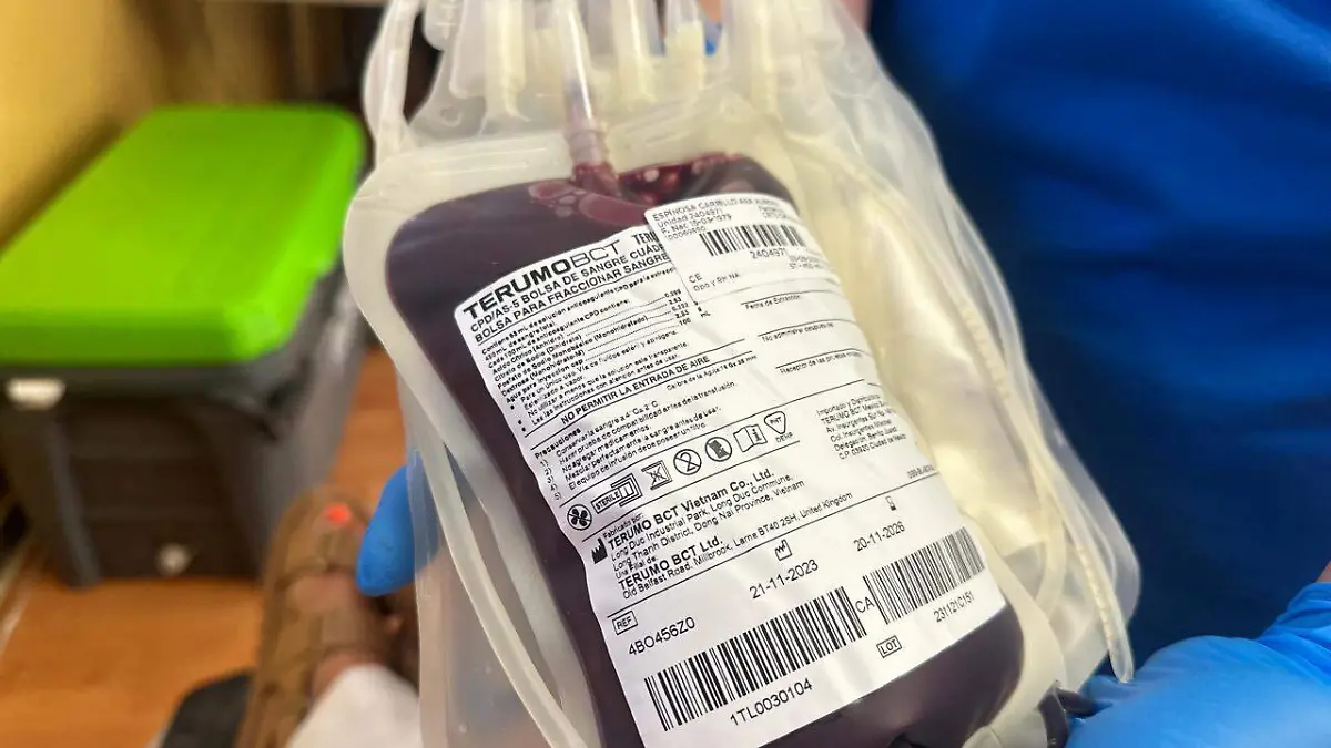donación de sangre