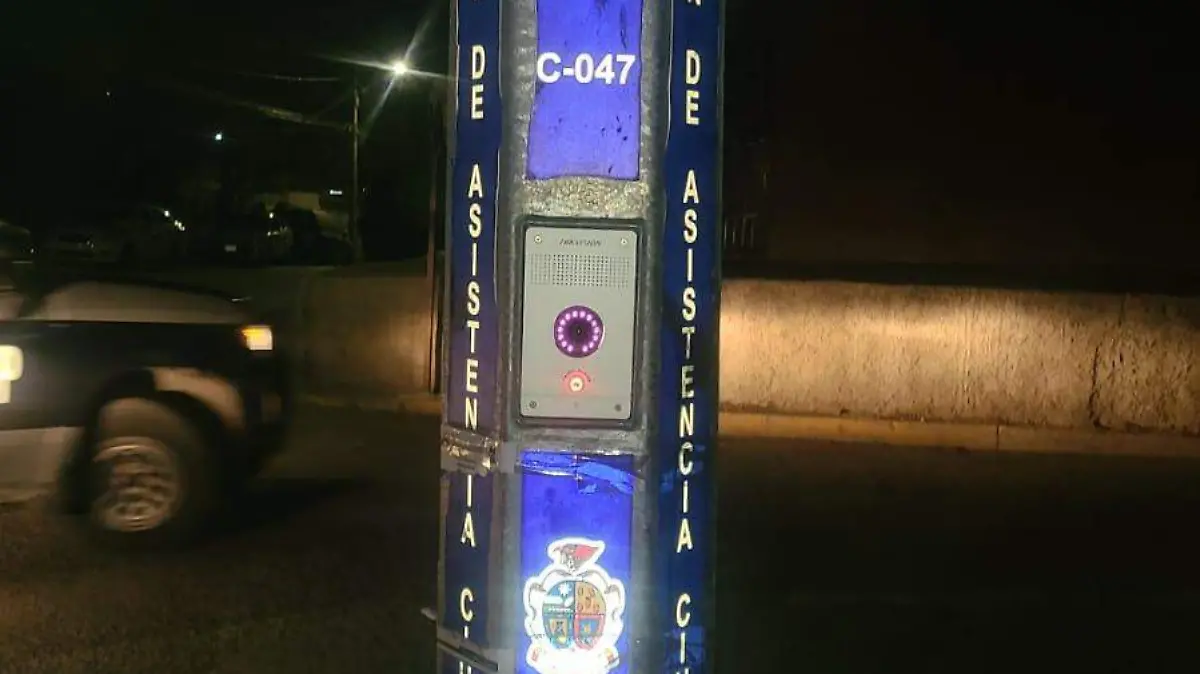 botón de pánico dañado