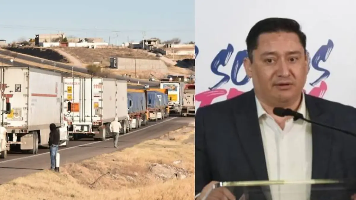 Alfredo Chávez - bloqueo carretero