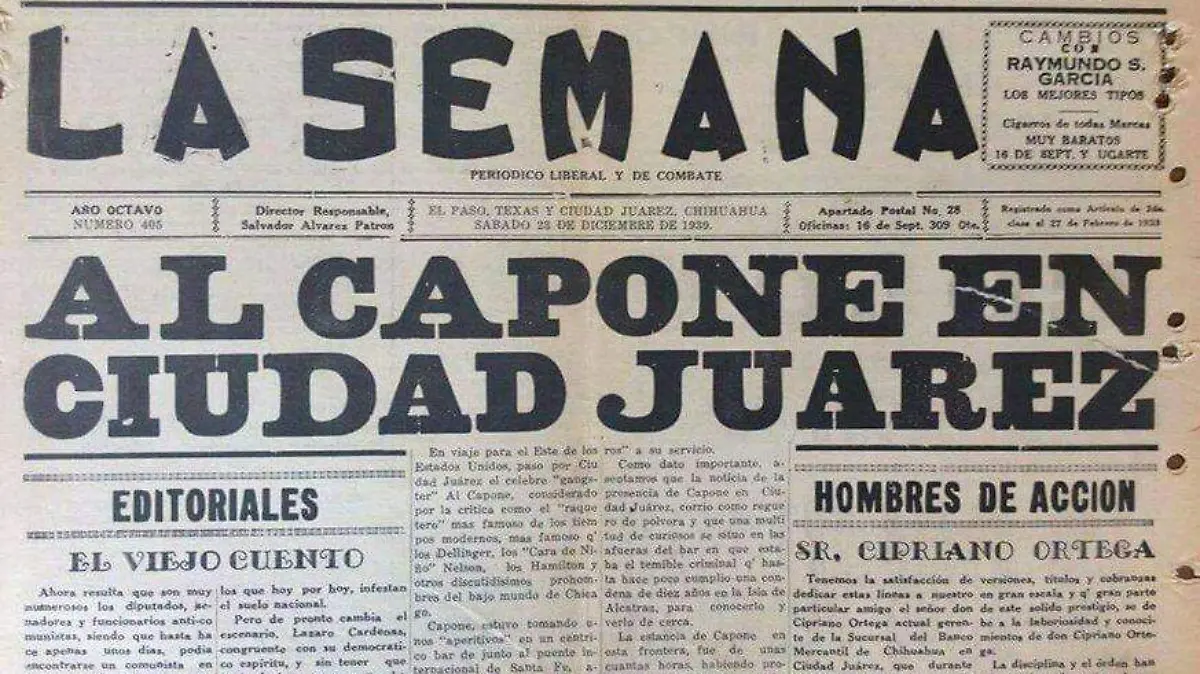 Al Capone en Ciudad Juárez