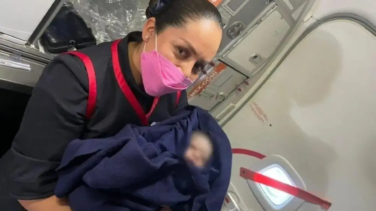 parto en vuelo