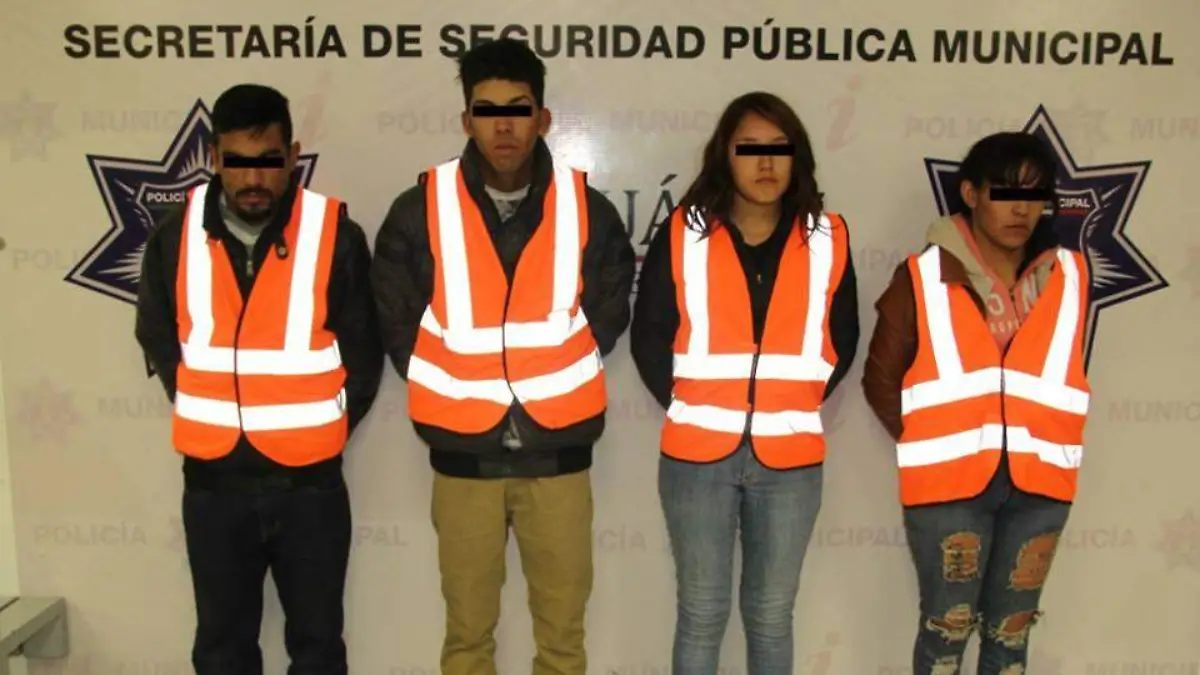 detenidos por la policia