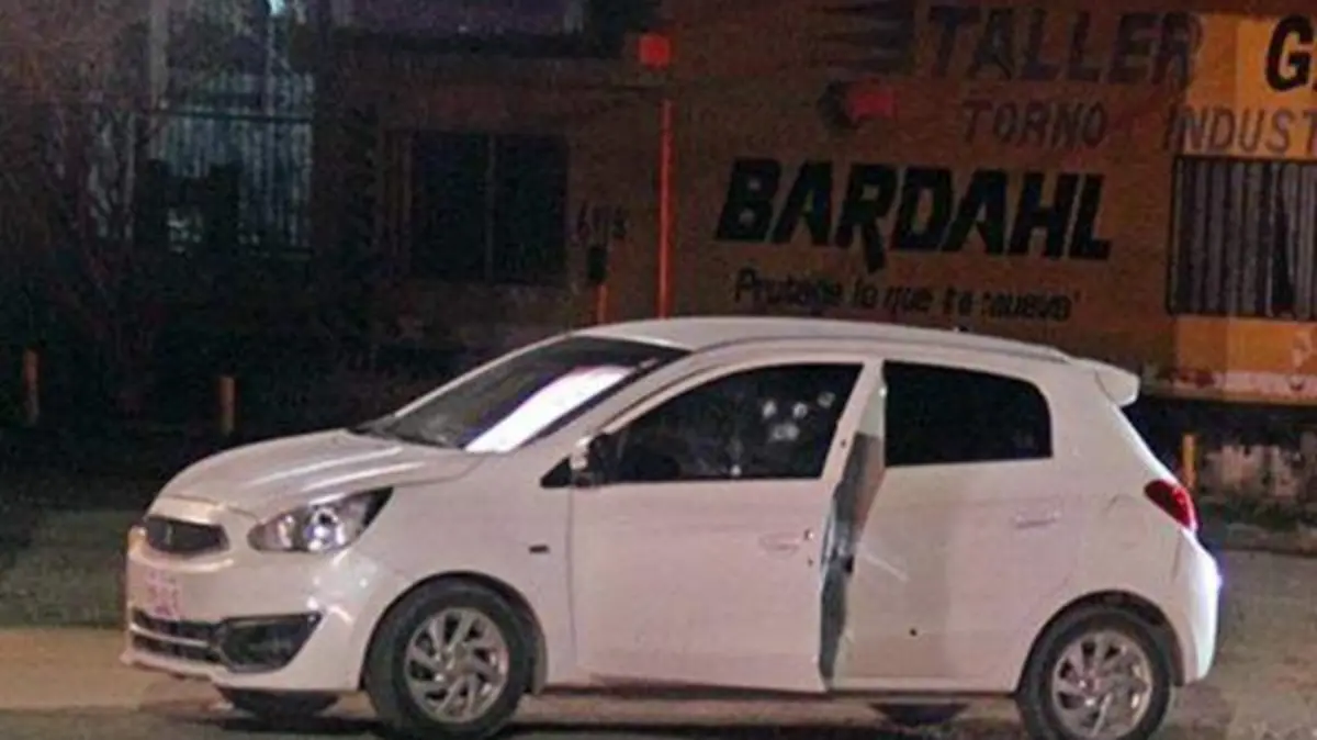 ejecutado afuera de un bar