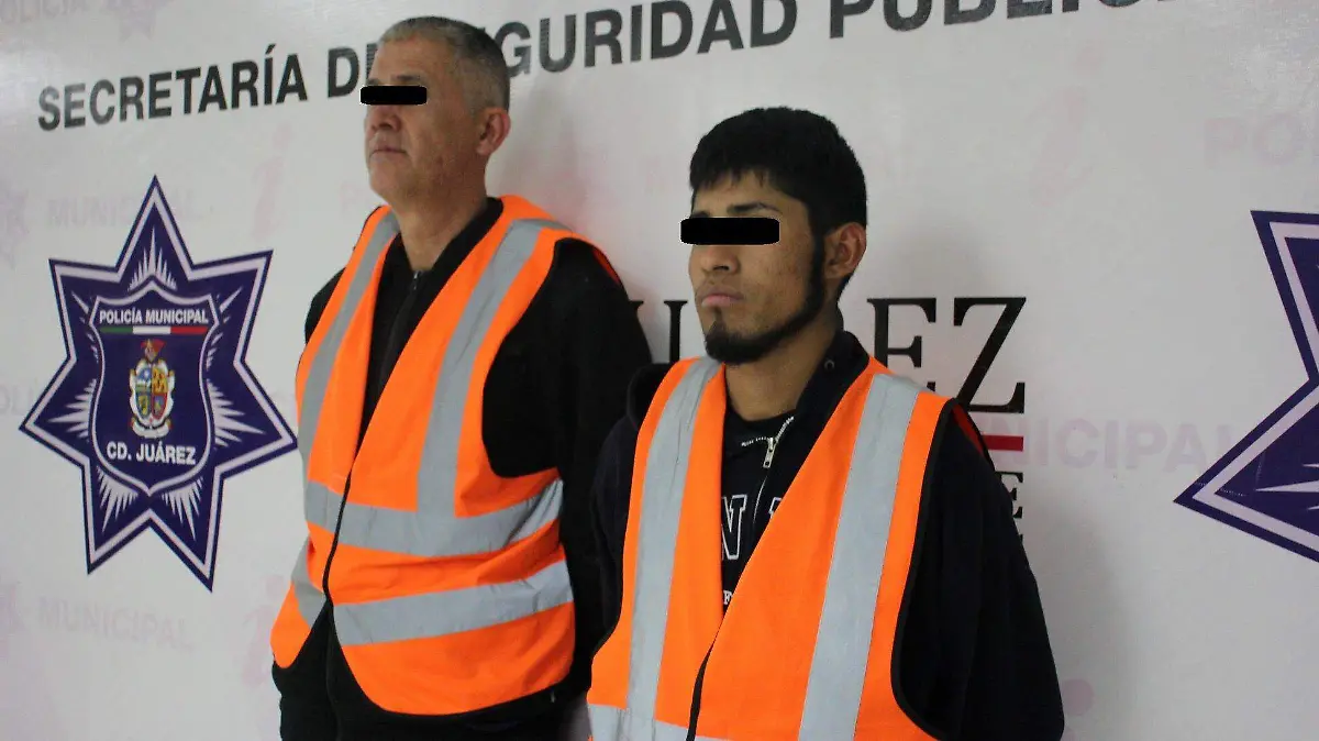 detenidos presuntos delincuentes