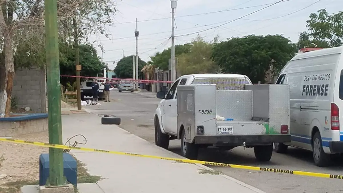 cuerpo dejado en un costal