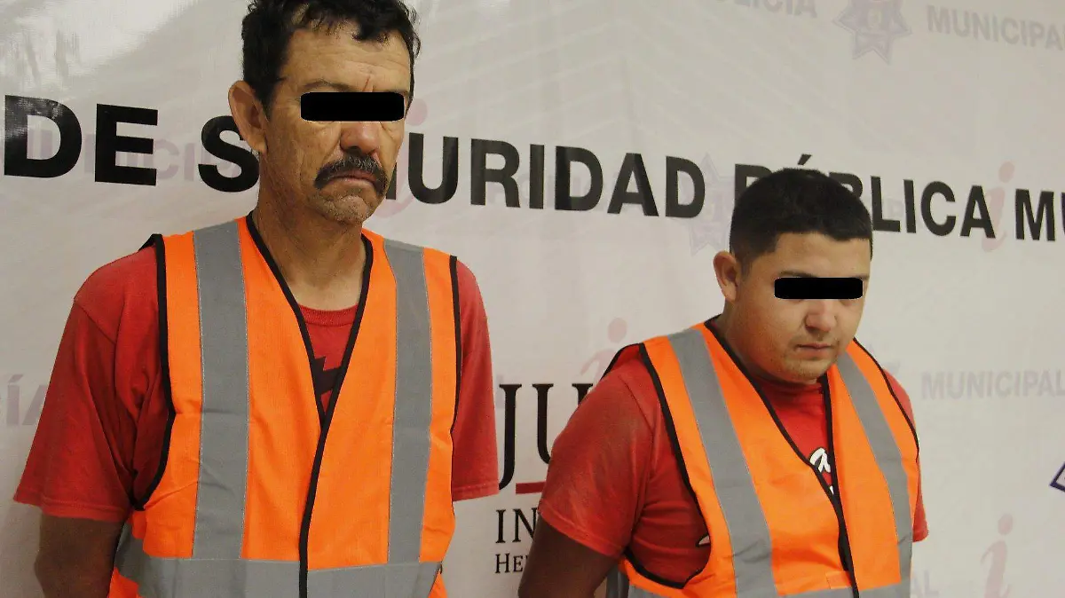padre e hijo detenidos