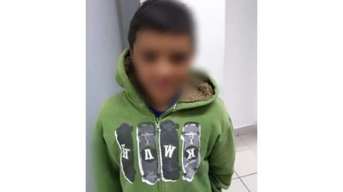 menor estaba desaparecido