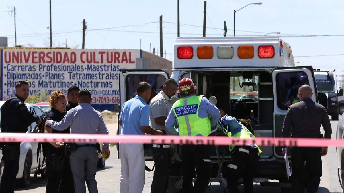 acribillados en fraccionamiento roma