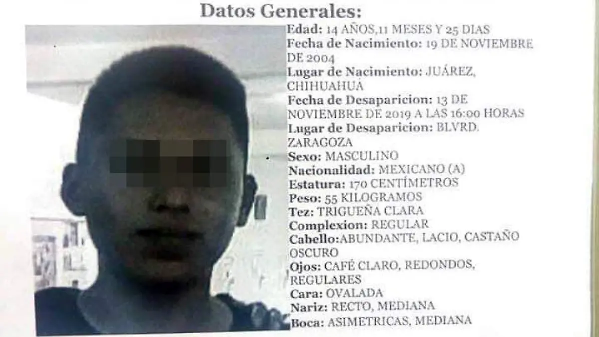 jovencito encontrado