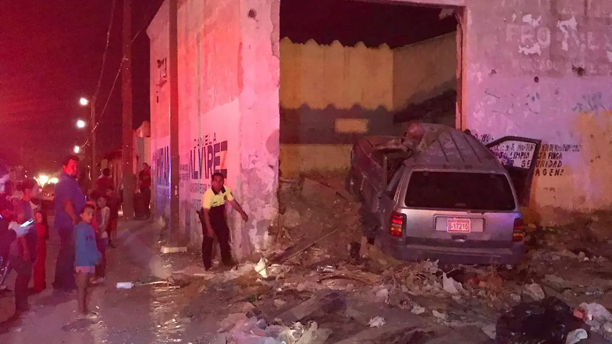menores lesionados en choque