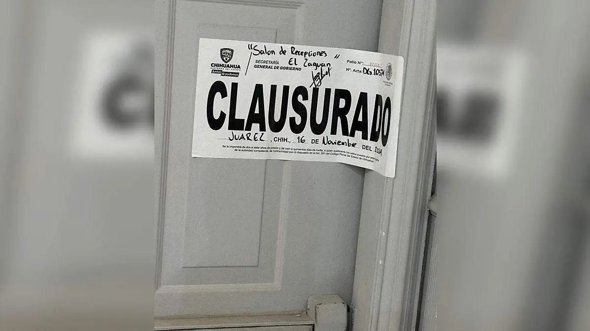 clausurado