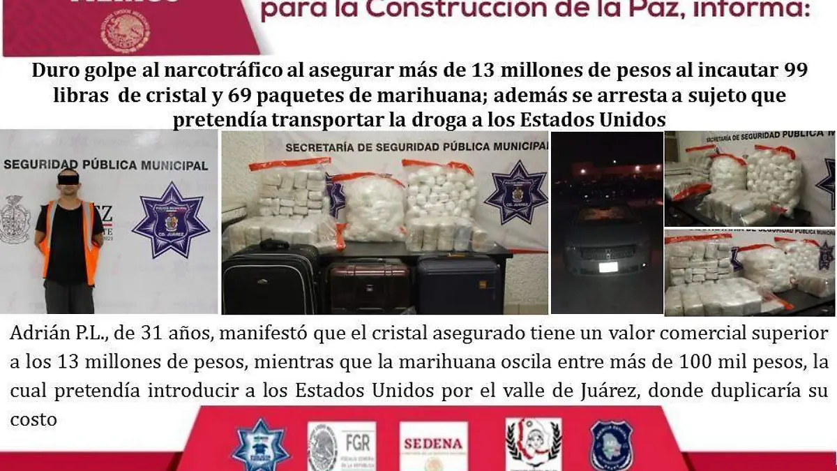 DROGA ASEGURADA
