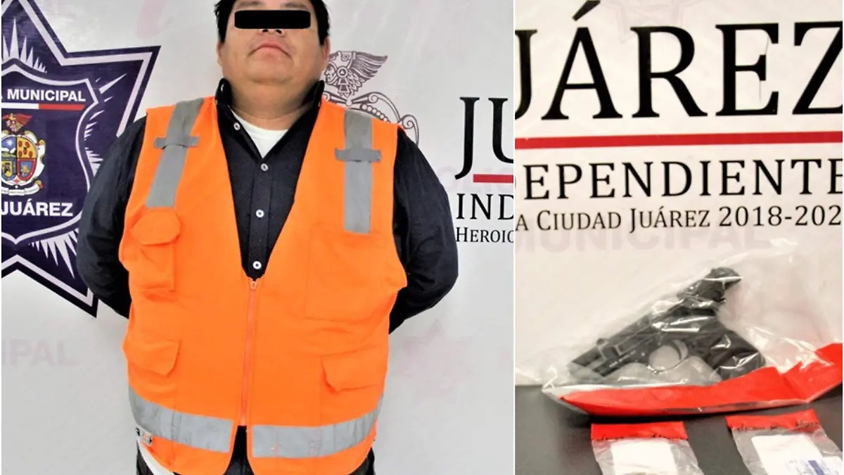 detenido placa