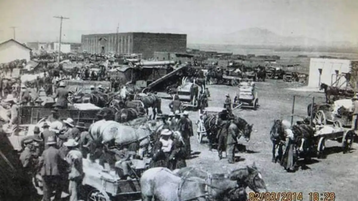 FOTO ARCHIVO HISTÓRICO Fue en 1922 cuando arribaron a la estación de bandera de San Antonio de Arenales