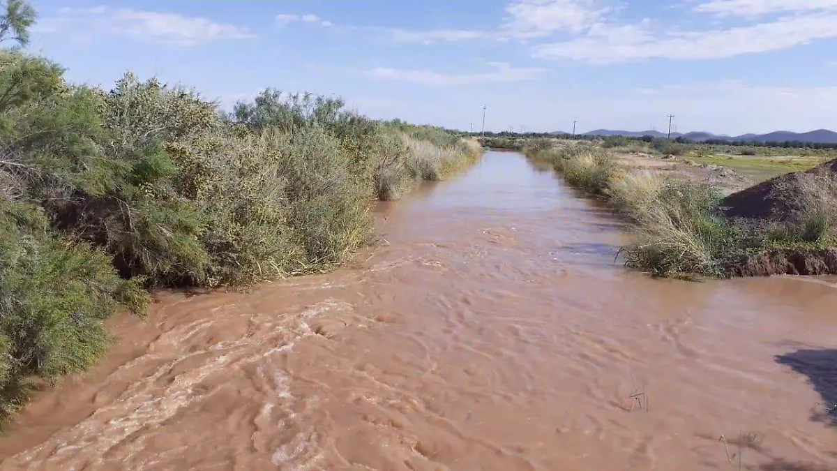 Río El Carmen  a altura de Rancho San Rafael, paralelo a casetas de peaje (cortesía Jaime Soroa)