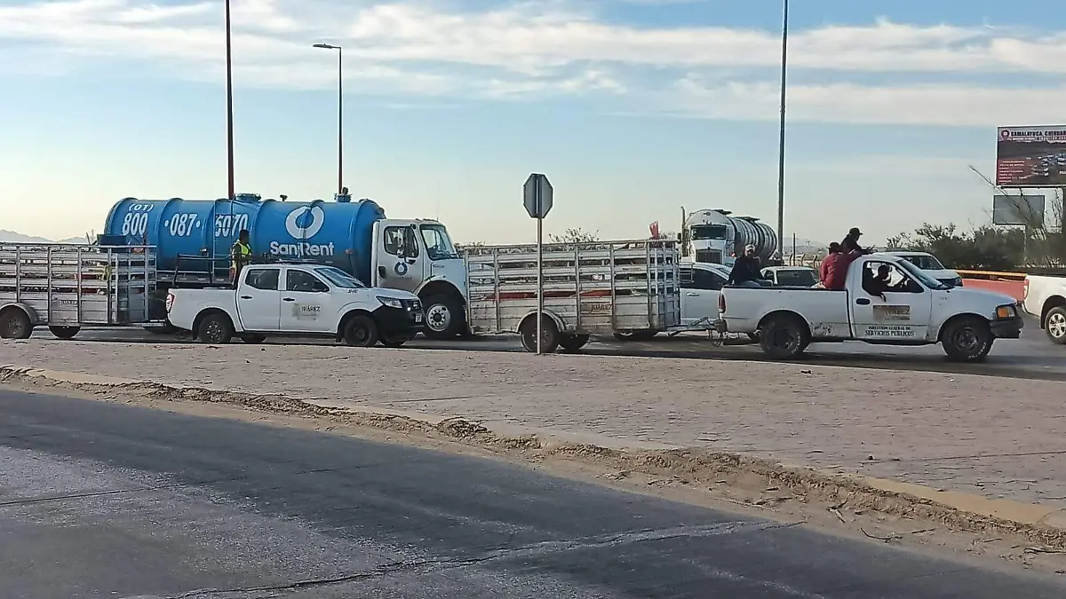 Cruzada por la entrada de la ciudad programa de limpieza 2