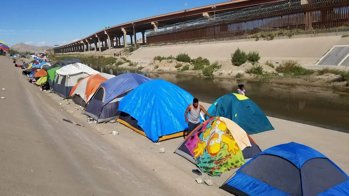 campamento de migrantes 1