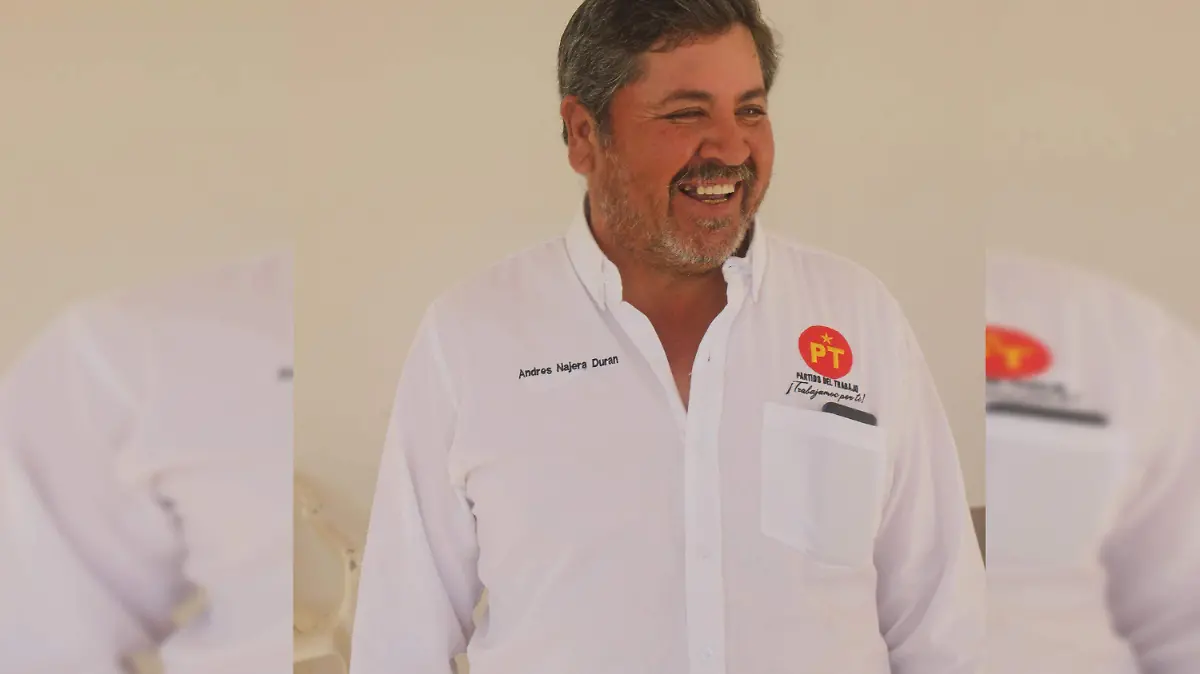 Andrés Nájera pte del CDM del PT