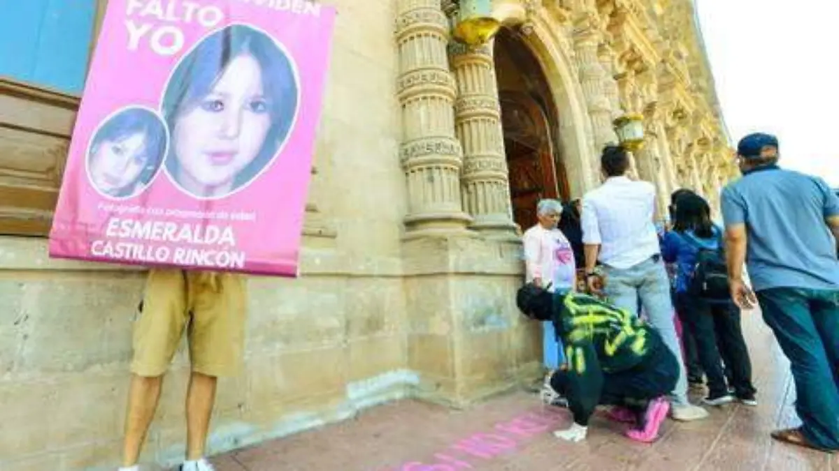 manifestación esmeralda castillo