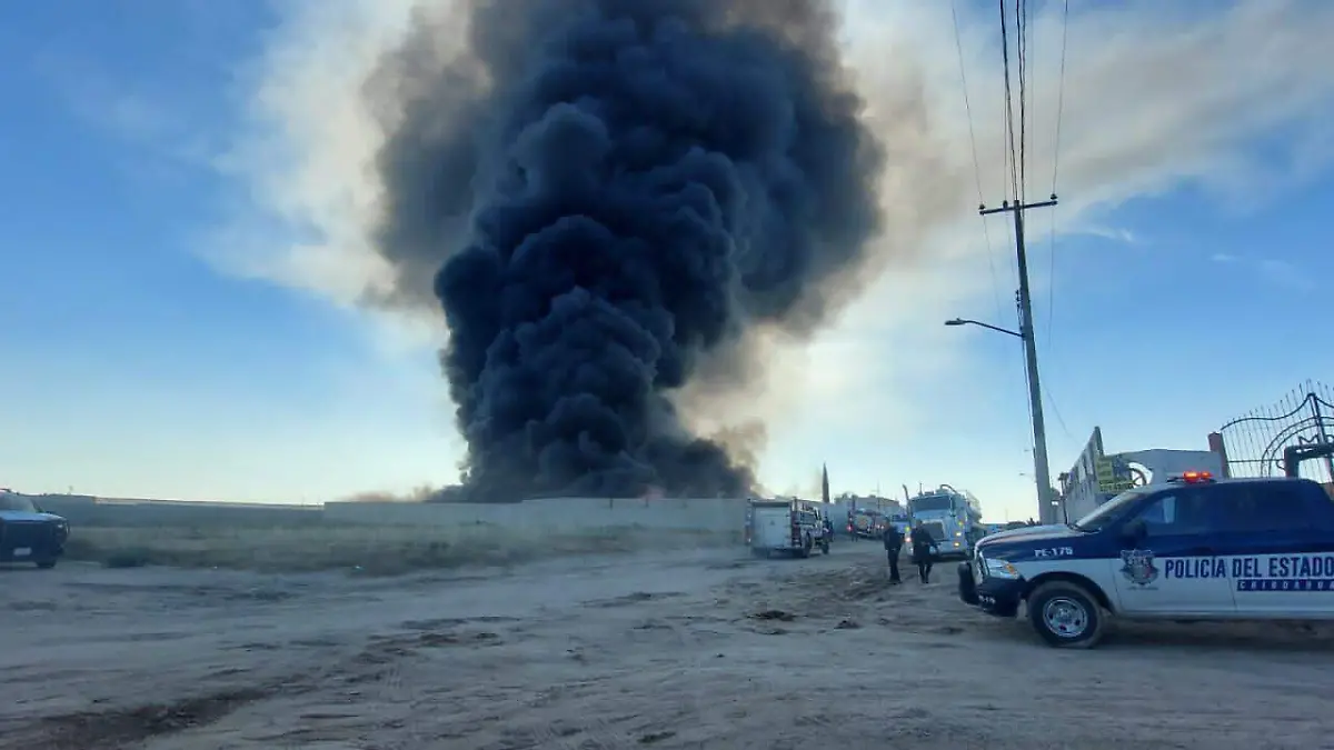 incendio recicladora 1