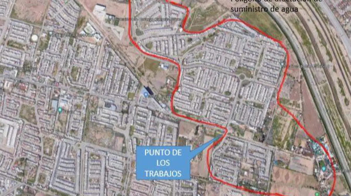 area afectada