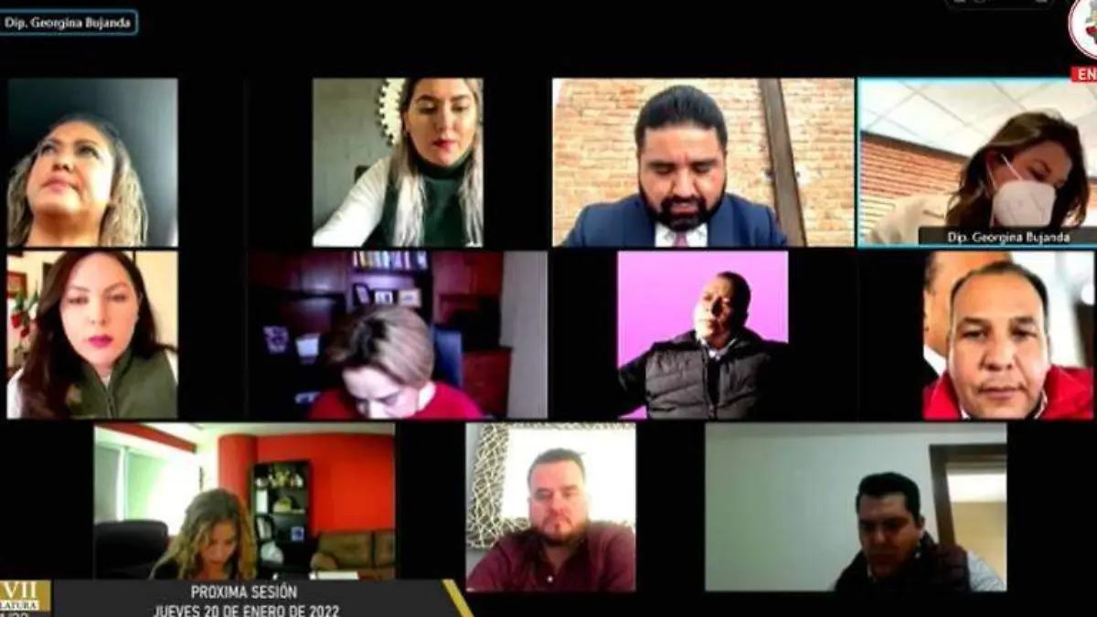 reunión de zoom en congreso