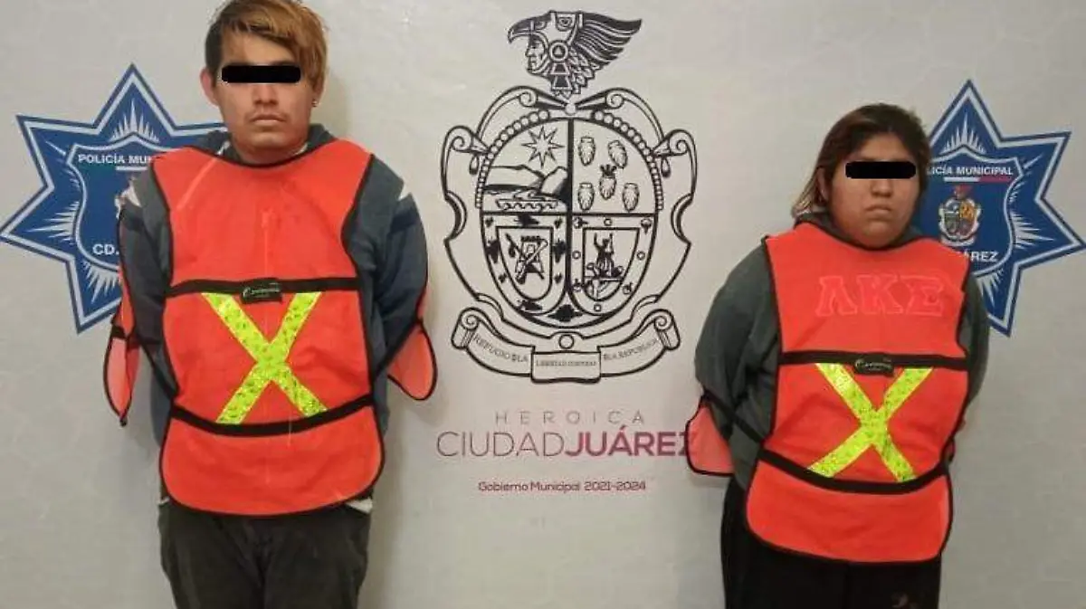 Pareja detenida