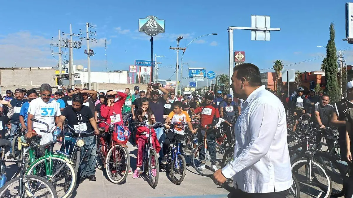 paseo ciclista presidente