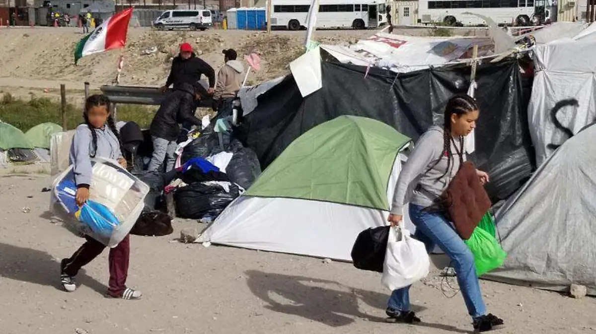 migrantes se retiran