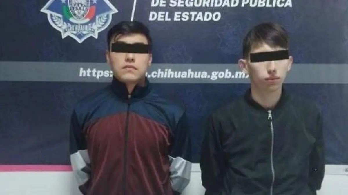 jovenes detenidos