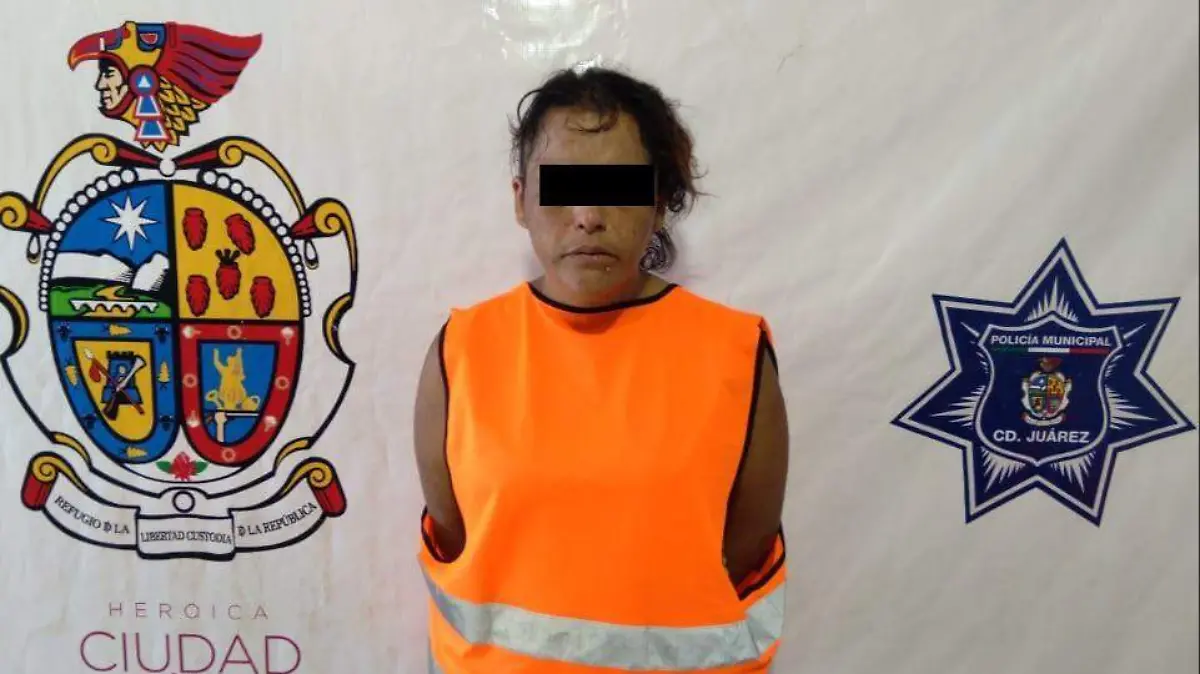 mujer detenida