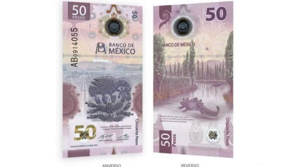 Banxico presenta nuevo billete de 50 pesos