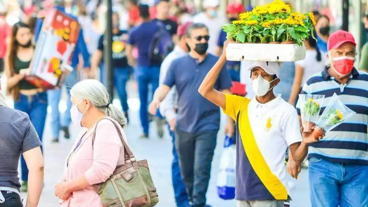 afluencia de personas