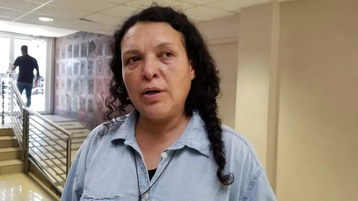 encargada de comedor de migrantes en Catedral