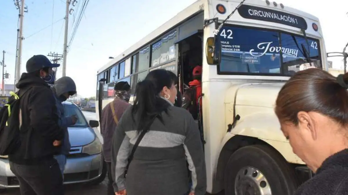 pasaje tarifa transporte público camión camiones ruta alimentadora