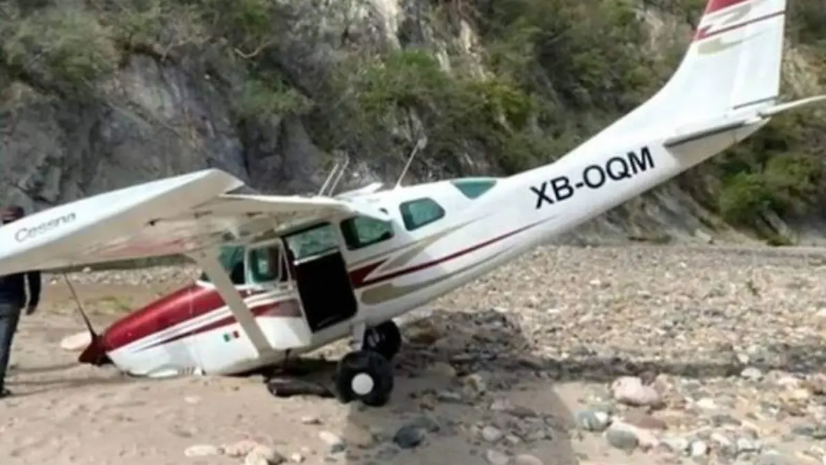 avioneta caída en Tamazula