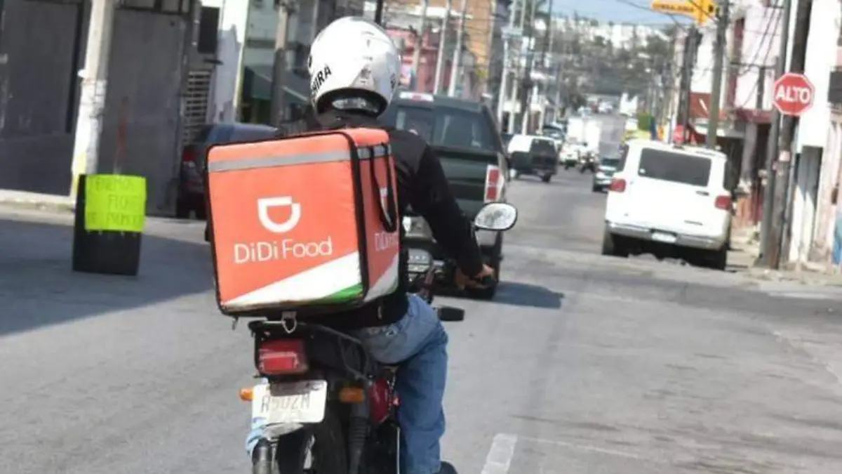 Repartidor de Didi Food _ Mario Cruces
