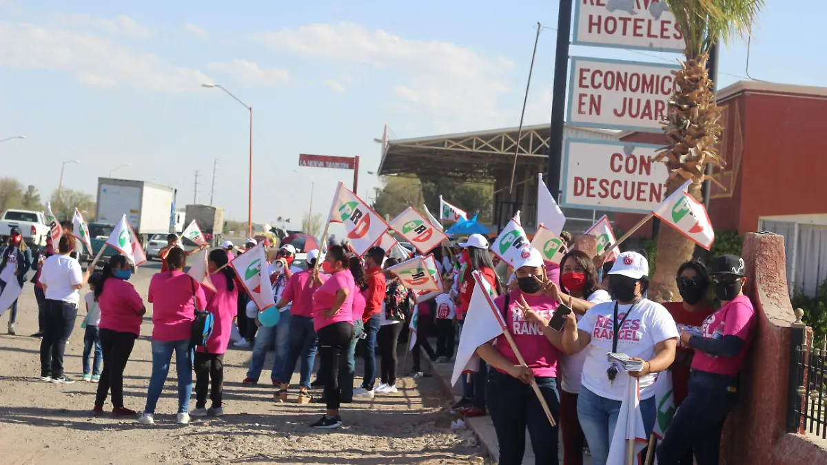 Lidr estatal reconocio muchas caras jóvenes en la marcha priísta 